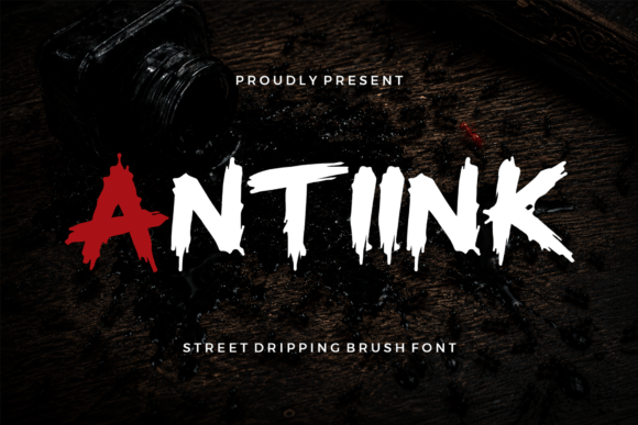 Antiink: A Graffiti-Inspired Font That Elevates Branding