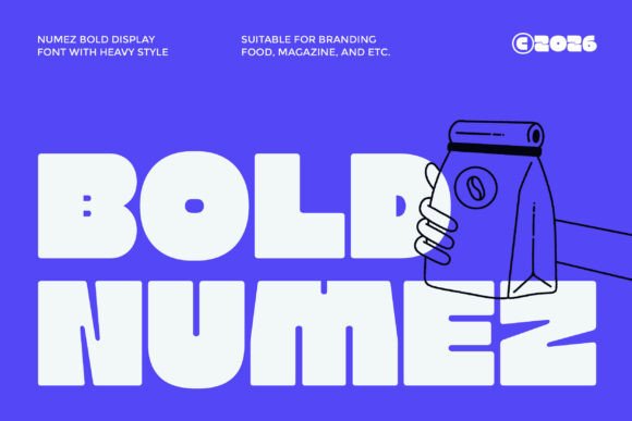 Bold Numez for Impactful Display Typography