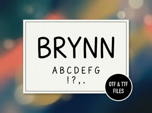 Brynn: The Stunning Display Font for Memorable Branding