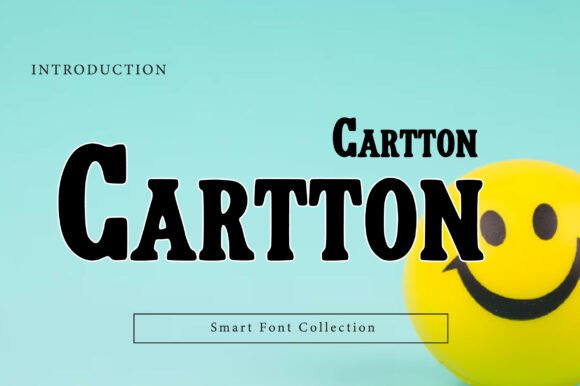 Cartton: A Playful Display Font for Handmade Creations