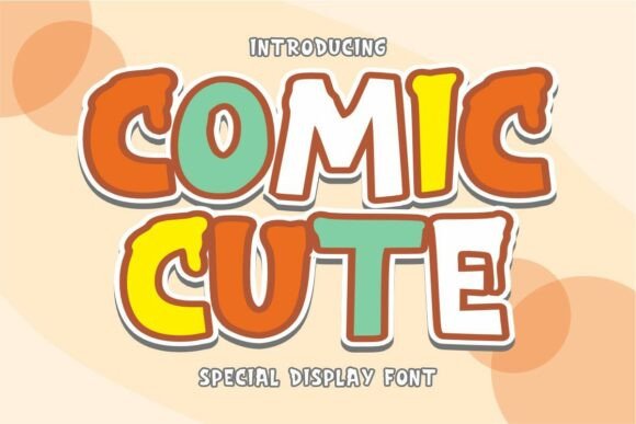 Comic Cute Font for Eye-Catching Campaign Designs