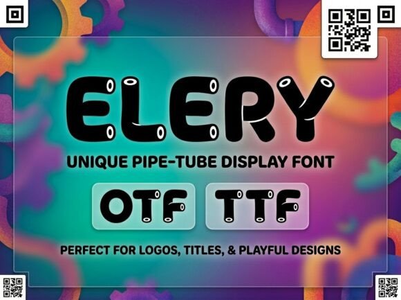 Elery: A Stylish Display Font for Professional Branding