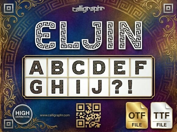 Eljin: The Premium Display Font for Bold Campaigns