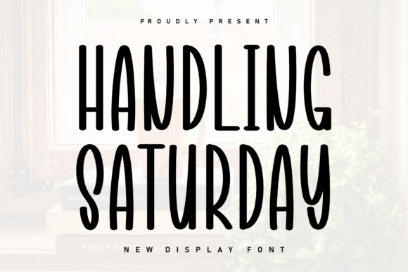 Handling Saturday: A Handwritten Font for Bold Branding and Social Media Impact