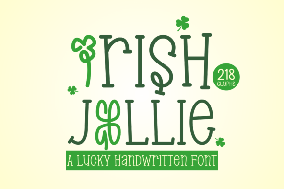 Irish Jollie: A Playful Font for Festive Branding