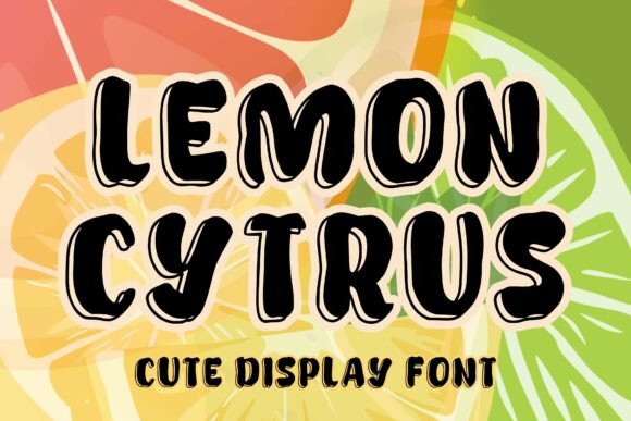 Lemon Cytrus Font for Playful Web Design