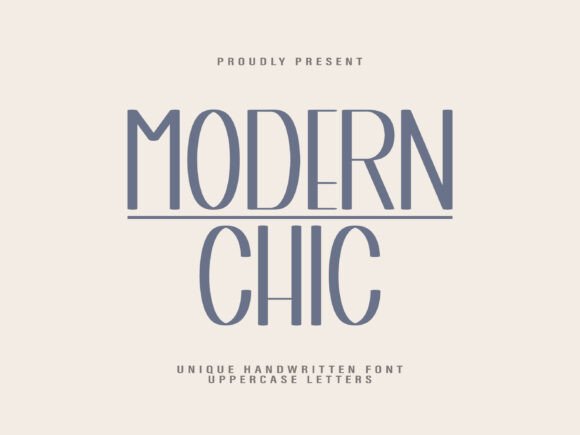 Modern Chic: A Handwritten Font for High-End Branding