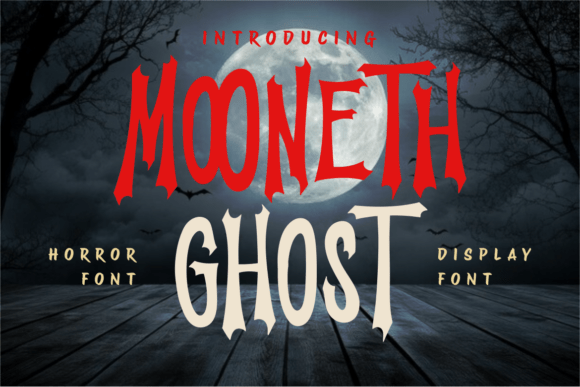 Mooneth Ghost Font Review and Download Guide