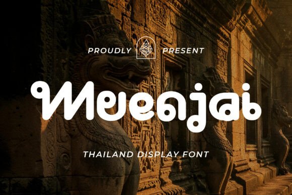 Muenjai: A Thailand-Inspired Display Font for Editorial Elegance