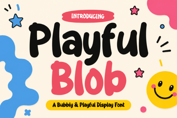Playful Blob: A Bubbly Font for Business Branding